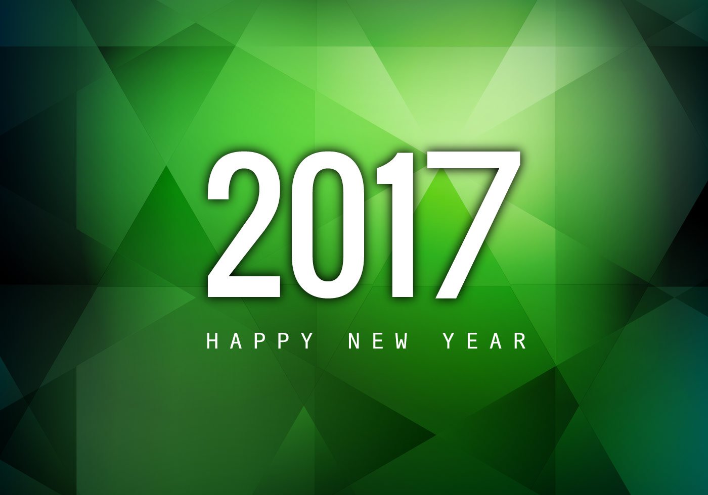 2017 Happy New Year abstract wallpaper