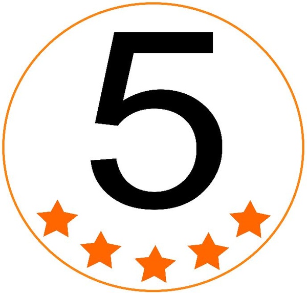 Hd Five Star Icon PNG Transparent Background, Free Download #39796 ...