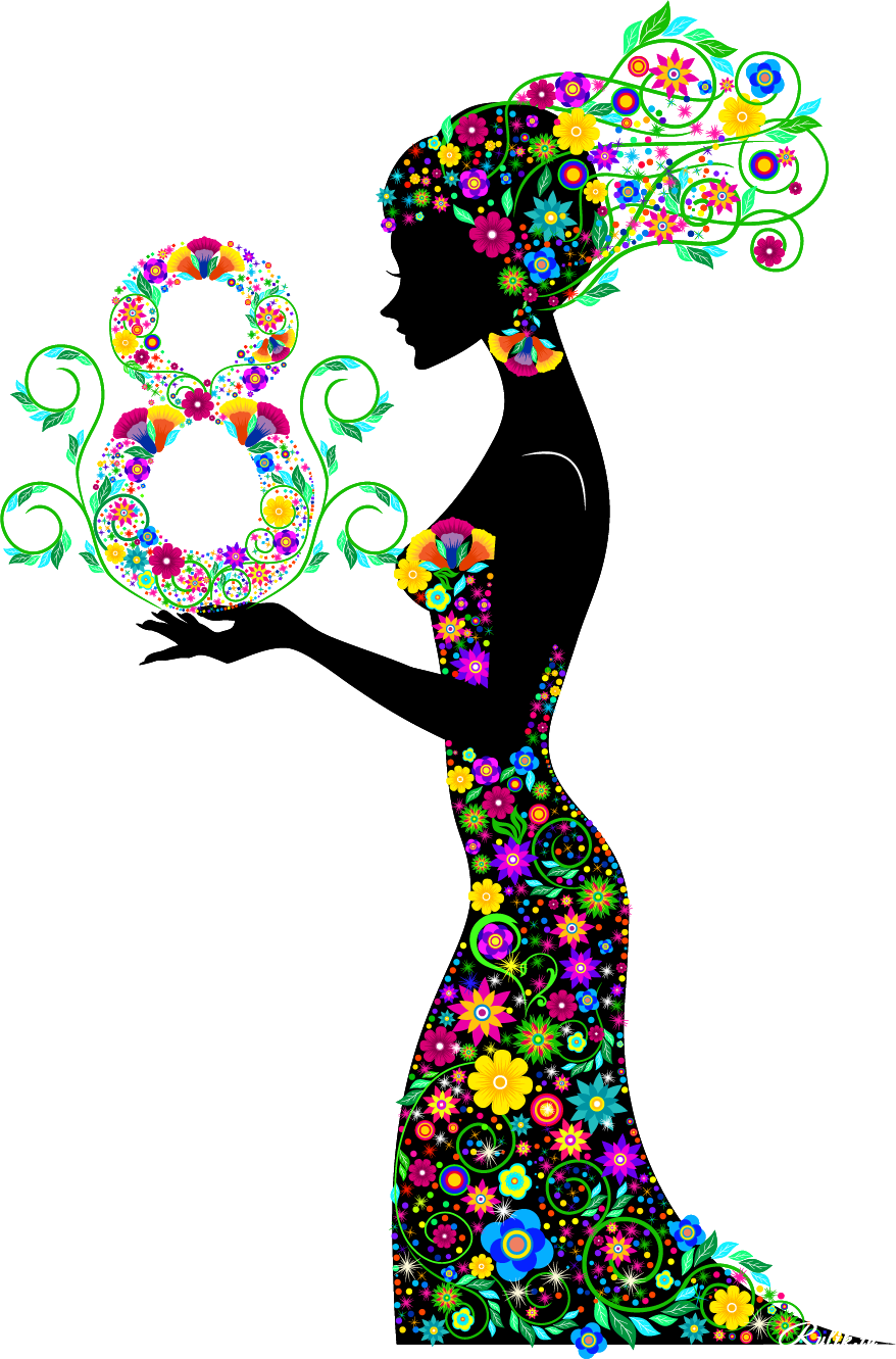8 March Womens Day Background PNG Transparent Background, Free Download
