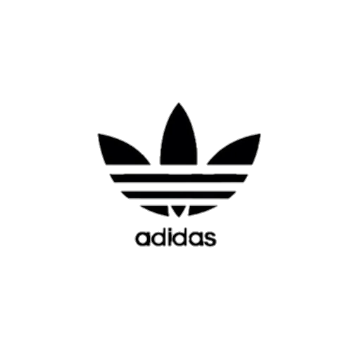 adidas transparent logo