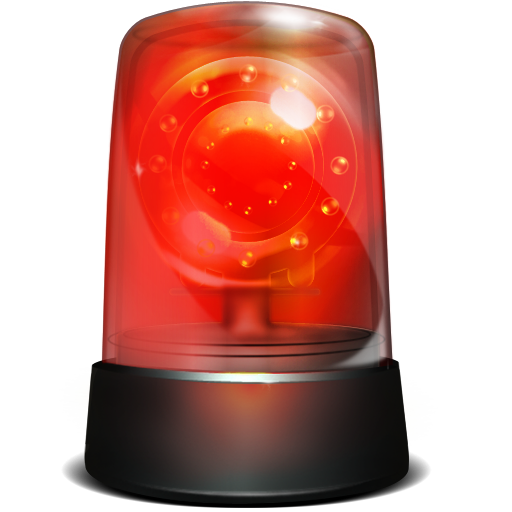 Alarm Warning Robbery Siren Icon PNG Transparent Background, Free