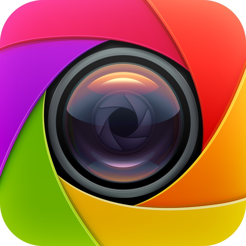 Colorful Analog Camera Icon For Ios app Icon Full Size PNG
