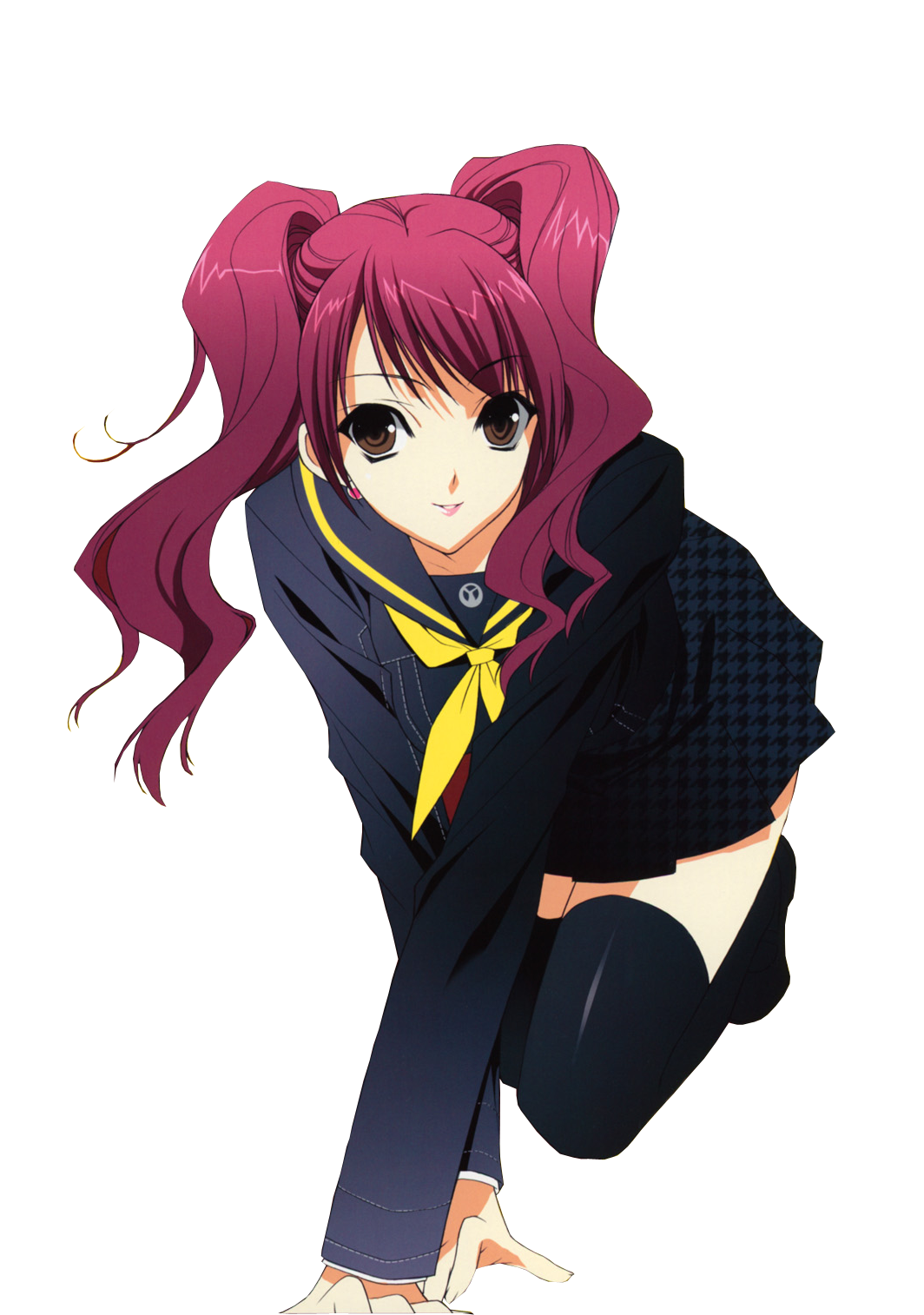 Anime girl PNG transparent image download, size: 730x1094px