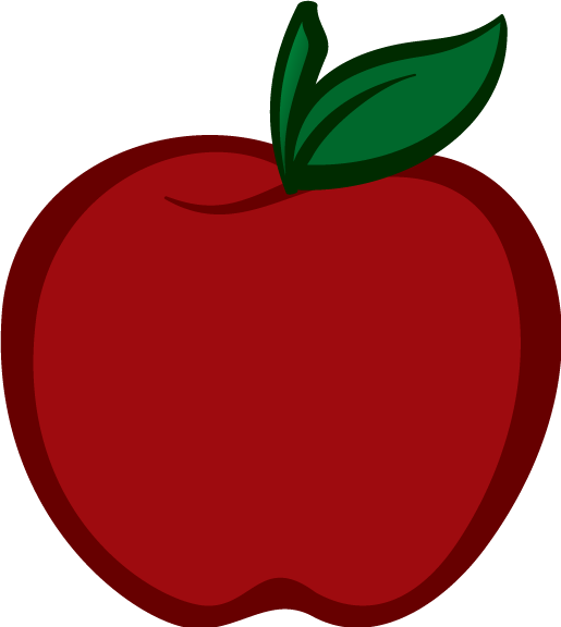 apple fruit cartoon transparent