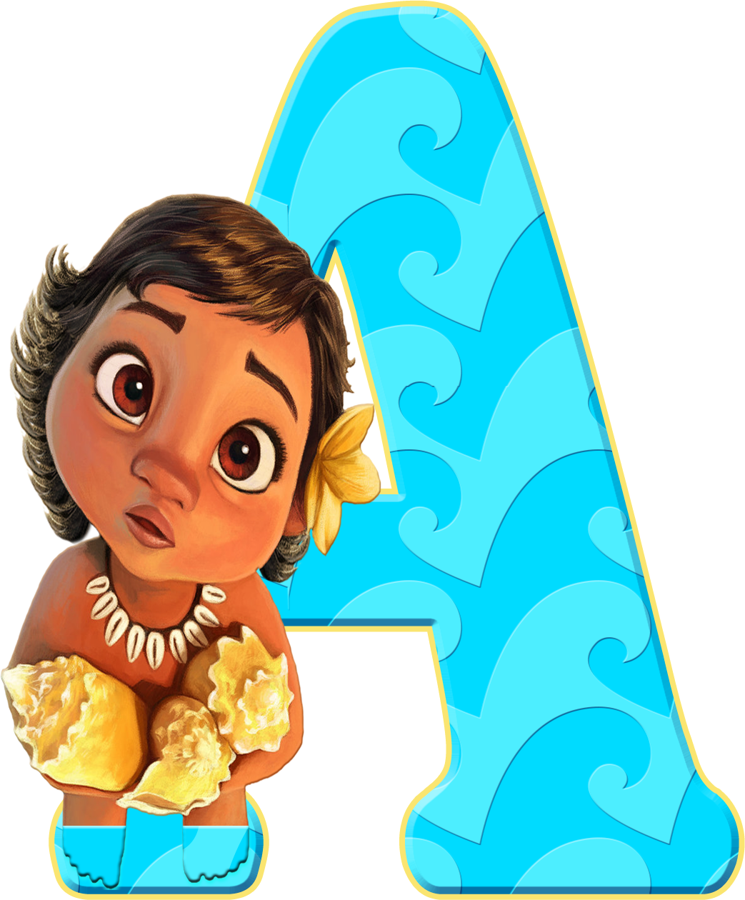 Baby Moana Clipart Png Transparent Background Free Download Freeiconspng