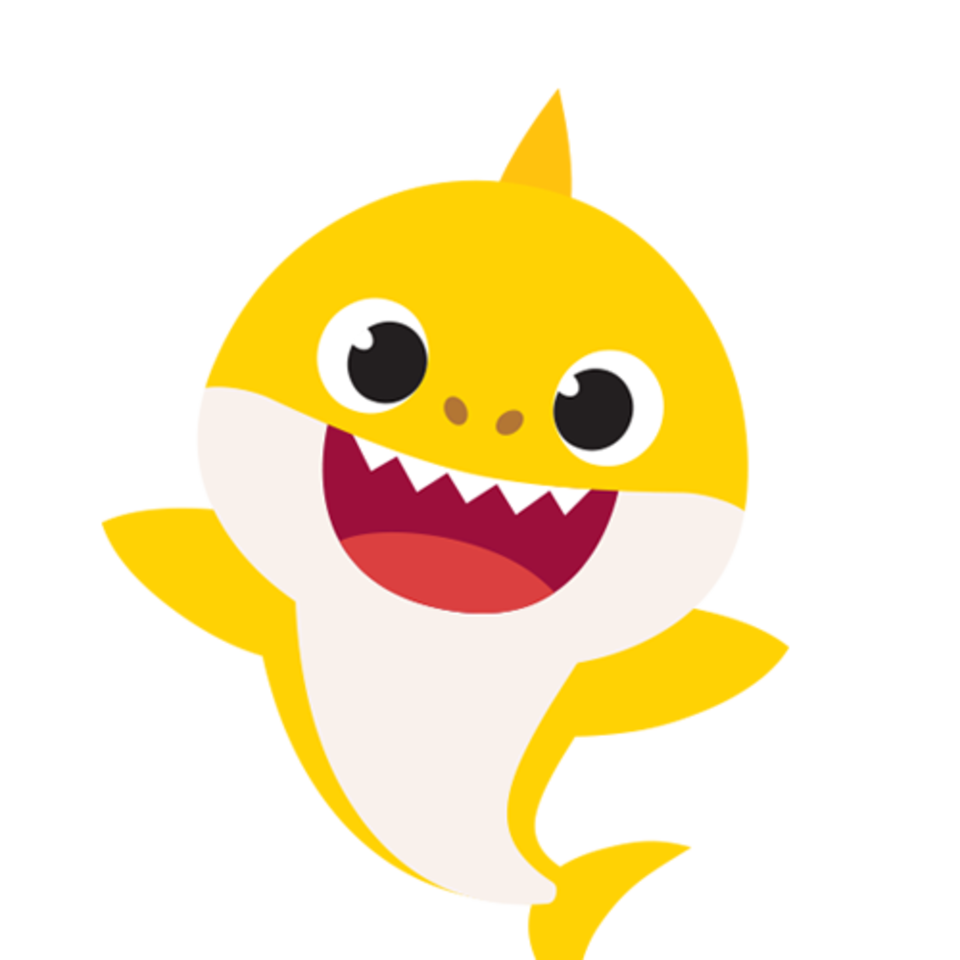 Happy Baby Shark Png Transparent Background