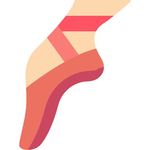transparent ballet flats