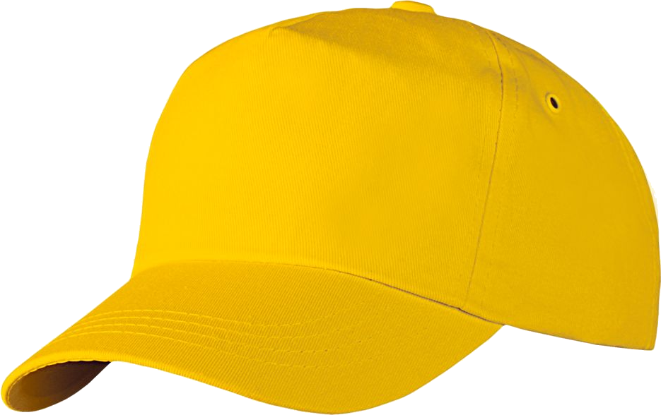 yellow cap hat