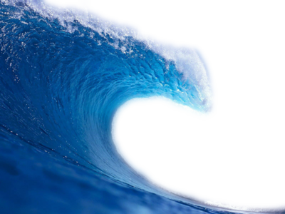 big sea wave, surf wave clipart