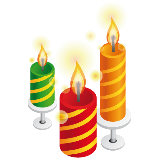 Birthday Candles PNG, Birthday Candles Transparent Background