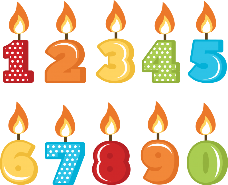 Birthday Candles Images Clipart Best Free