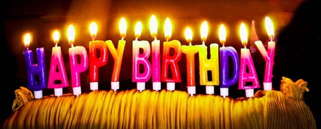 Happy Birthday Candles Png - Birthday Cake Candle Png Transparent PNG -  331x600 - Free Download on NicePNG