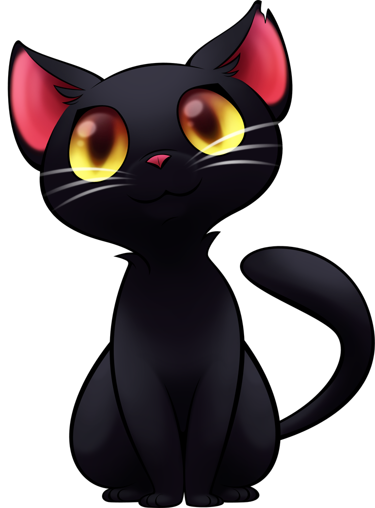 Black Cat PNG, Black Cat Transparent Background - FreeIconsPNG