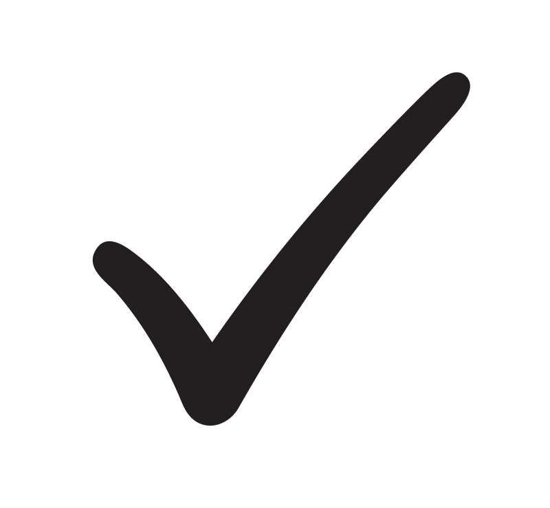 Black Checkmark Png