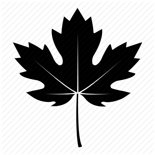 Black fall leaves icon #41717 - Free Icons and PNG Backgrounds