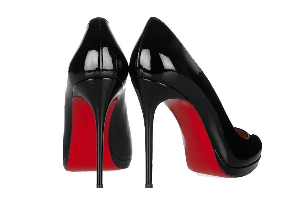clear heels h&m