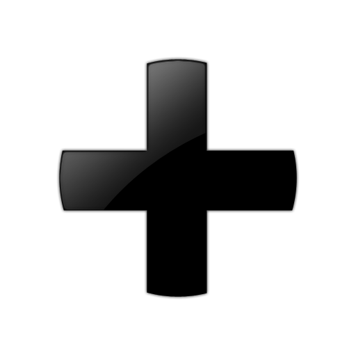 Black Plus Icon PNG Transparent Background, Free Download 13070