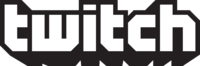 Black Twitch Logo HD