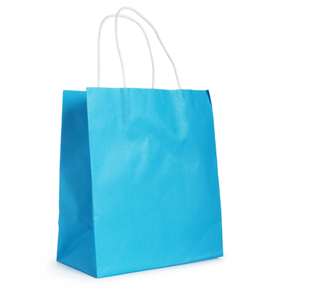 blue bag png