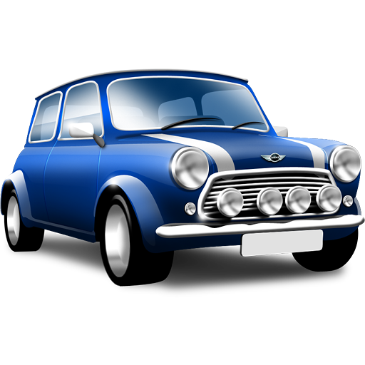 Blue Car Icon PNG Transparent Background, Free Download #4263