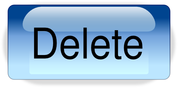 blue delete button png