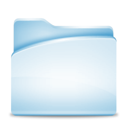 Blue Folder Icon Png