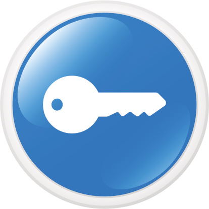 blue key icon