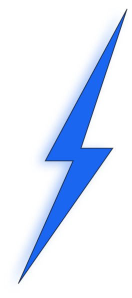 Blue lightning bolt png #34143 - Free Icons and PNG Backgrounds