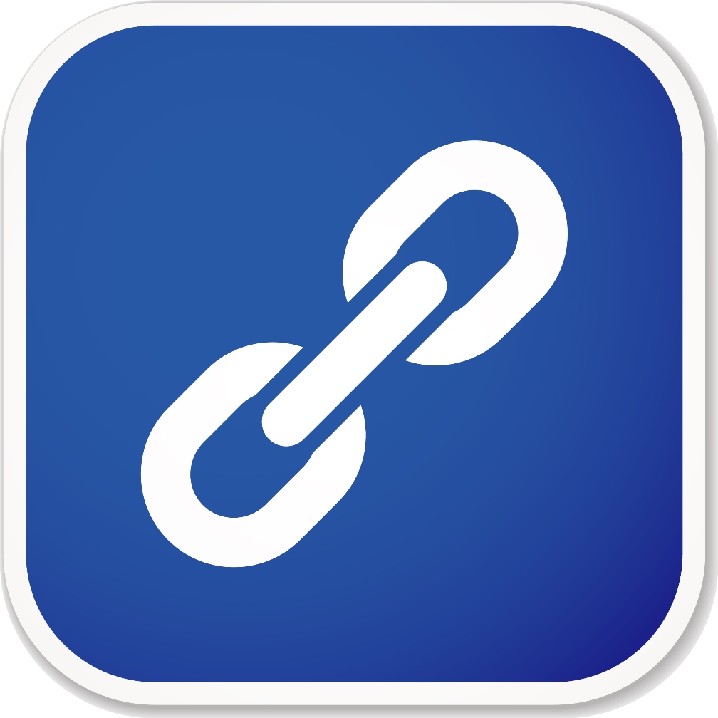 blue links icon