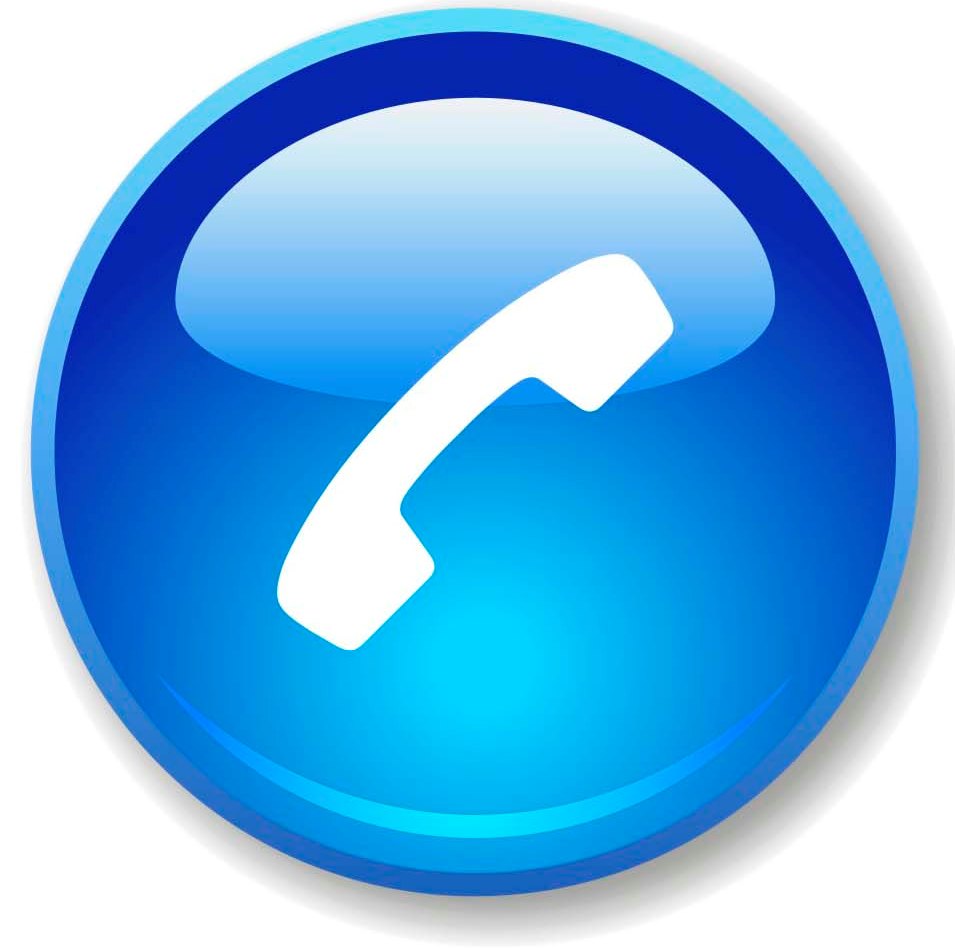 blue phone icon | Premier Rides