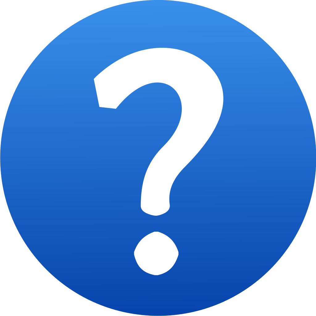 Blue Question Mark Icon PNG Transparent Background, Free Download #13453 -  FreeIconsPNG