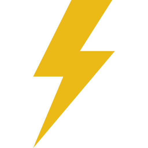 Bolt Cloud Stroke Symbol Lightning Bolt Ray Haw 44060