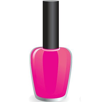 Pink nail polish hot pink Nail Polish Closed Bottle 3d illustration  27243967 PNG