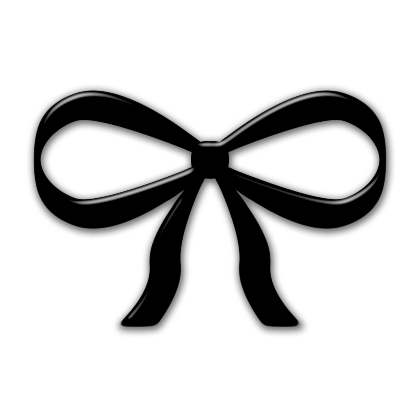 Black Bow PNG Transparent Images Free Download