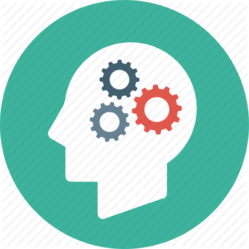 brain, creative, head, mind, settings, thinking icon