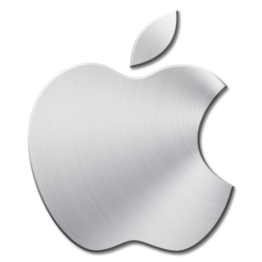 brushed metal apple mac icon 3331 free icons and png backgrounds