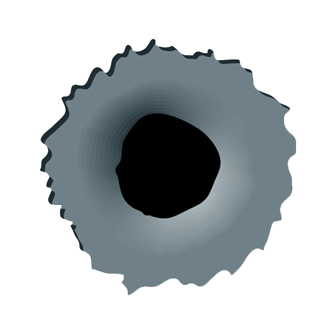 Bullet Hole png clipart