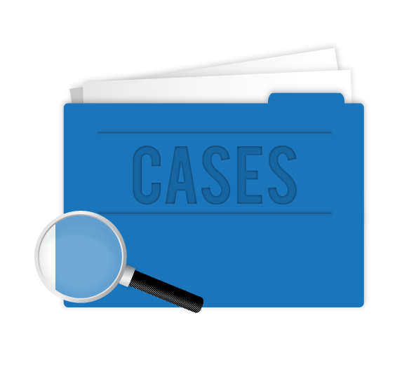 case study blue icon