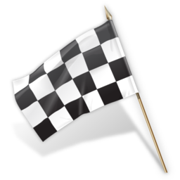 Download Icon Checkered Flag PNG Transparent Background, Free ...