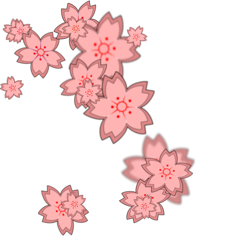 Sakura Petals Download Free Images Png #34557 - Free Icons and PNG