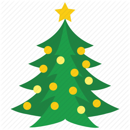 Christmas Tree Icon PNG Transparent Background, Free