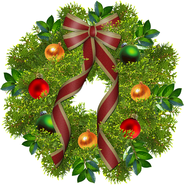 Christmas Wreath PNG, Christmas Wreath Transparent Background - FreeIconsPNG
