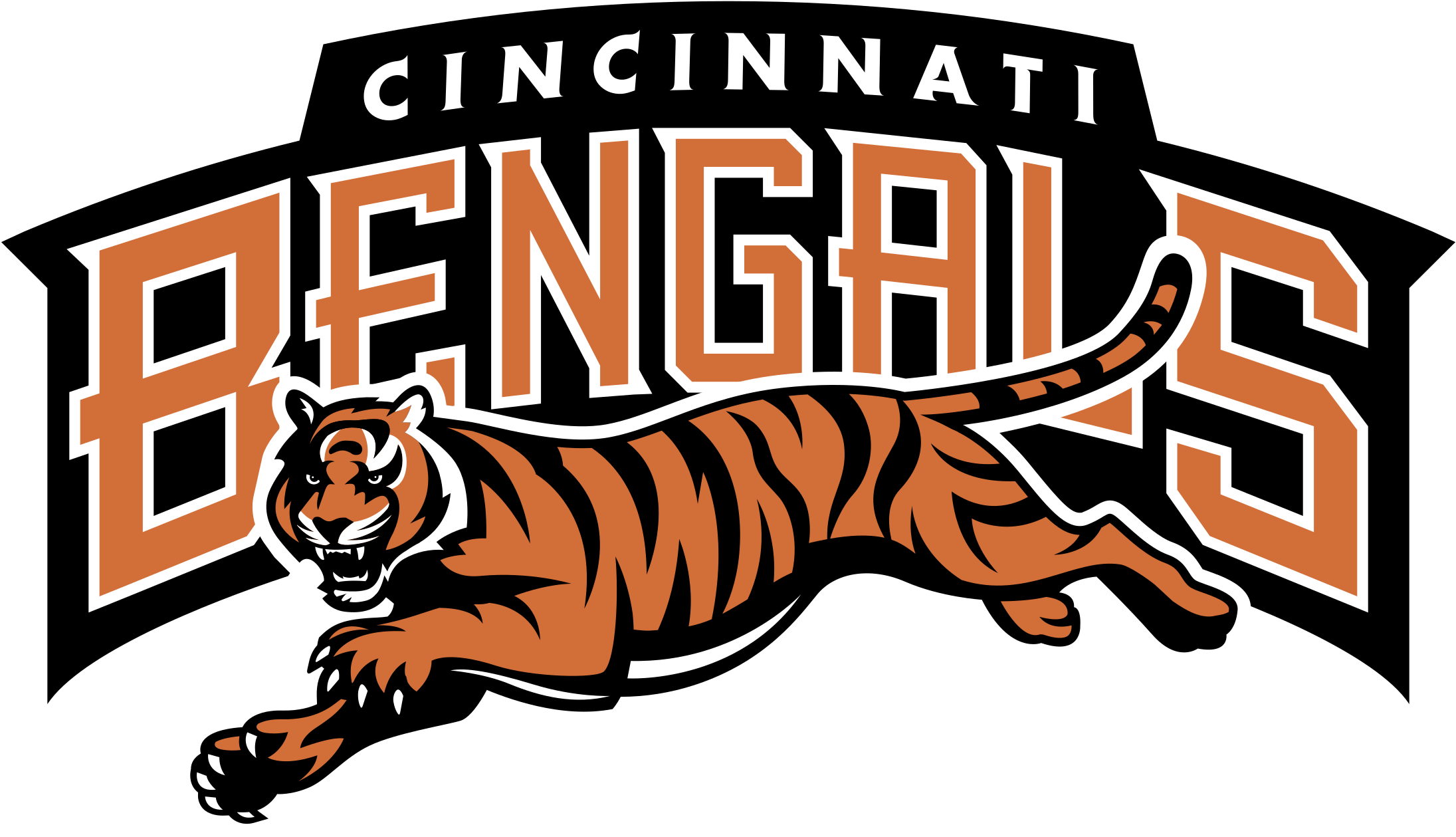 Cincinnati Bengals Logo With Tiger Symbol Clipart PNG Transparent  Background, Free Download #49658 - FreeIconsPNG