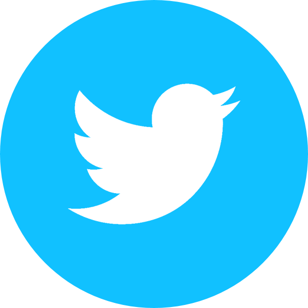 Circle Twitter Logo PNG Photo