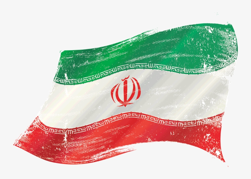 Clean iran flag cutout png