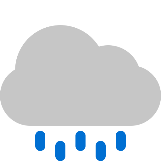 Cloud, heavy, rain, weather icon 