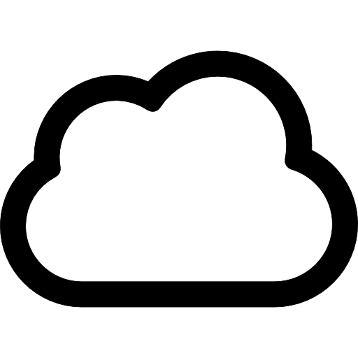 Free Cloud Outline Vector