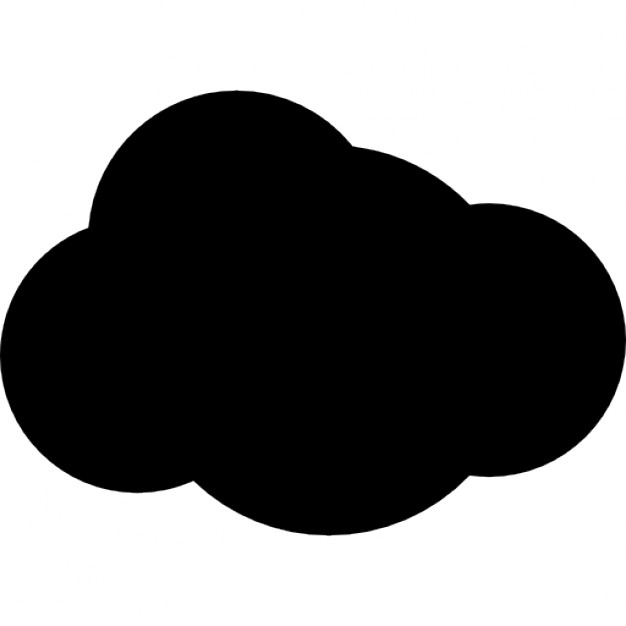 Icon Cloud Outline Vector