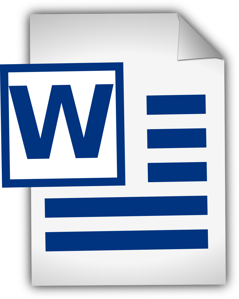 Word Icon, Transparent Word.PNG Images &amp; Vector Free Icons and PNG