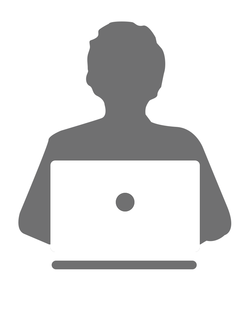 Computer user simple png transparent background free download 16377